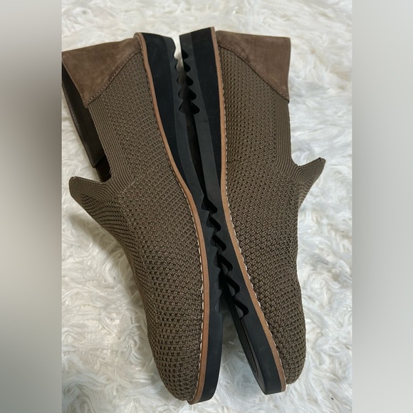 Loafers Eileen Fisher Lindy poly knit Loafer olive Women's size 8 - Picture 7 of 9